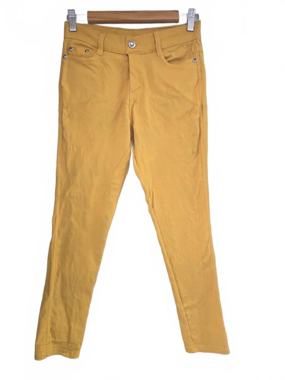 Bae City Yellow Stretch Slim Fit Pants Size S/M